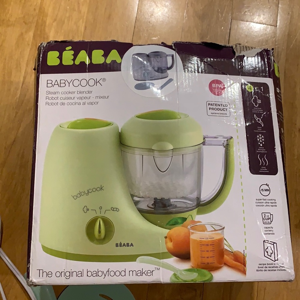 Beaba Babycook steam cooker blender NWOT